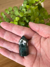 Load image into Gallery viewer, Moss Agate Mini Tower
